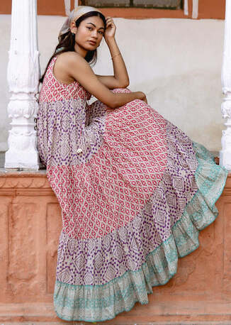 Jaipur, Clothing & Accessories, INR 6500,  Indian Ethnic Casual Cotton Dresses | Shop Now JOVI INDIA