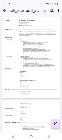 Riyadh, Job Seekers, Pharmacy Assistant