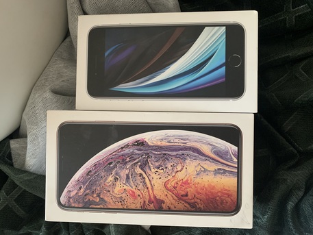 Thuqbah, Mobile Phones, SAR 9070,  I Would Like Sell IPhone XS Max And IPhone SE Mobile Box