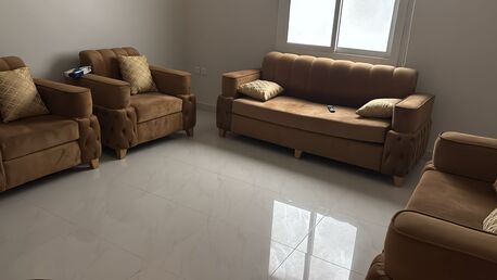 Al Baghdadyiah Al Gharbyia, Furniture, SAR 1000,  7-Seater Sofa Set For Sale,