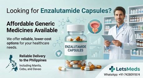 Manila, Health & Beauty Items, PHP 1,  Enzalutamide Capsules Cost Quezon City