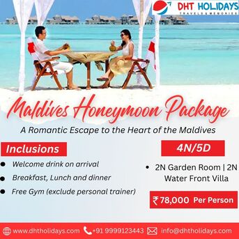 New Delhi, Travel, 4 Nights 5 Days Maldives Package From India