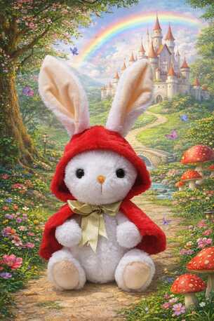 Colombo, Baby & Kid Stuff, LKR 1700,  Handmade Soft Toy Red Riding Bunny