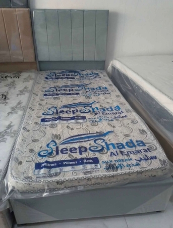 Jeddah, Furniture, SAR 5,  New High Quality Single Bed Frame And Mattress Available