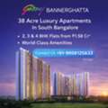 INR 15800000,  2 BR,  1200 Sq. Feet,  Godrej Bannerghatta Road&ndash; Premium Residences