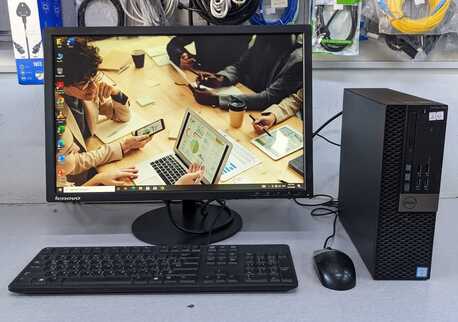 Manama, Computers, BHD 105,  Dell Core I7 Computer (8CPUs) RAM 8GB SSD 256GB 35x Fast 22" Monitor WIN & MS Office Ready