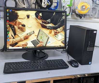 Manama, Computers, BHD 105,  Dell Core I7 Computer (8CPUs) RAM 8GB SSD 256GB 35x Fast 22" Monitor WIN & MS Office Ready