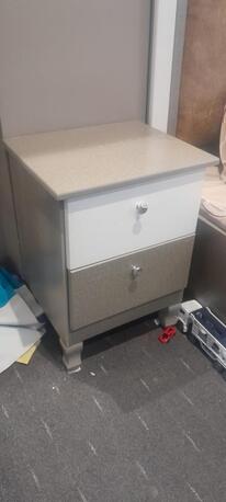 Al Olaya, Furniture, SAR 1240,  Bed/Cot For Sale (Double & Single Cots) With Side Tables, Dining Table