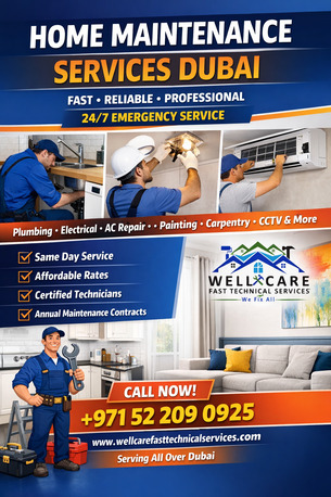 Dubai, Construction, Home Maintenance Services Dubai