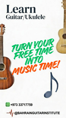 Manama, Musical Instruments, BHD 35,  Guitar And Ukulele Lessons At The Comfort Of Your Homes
