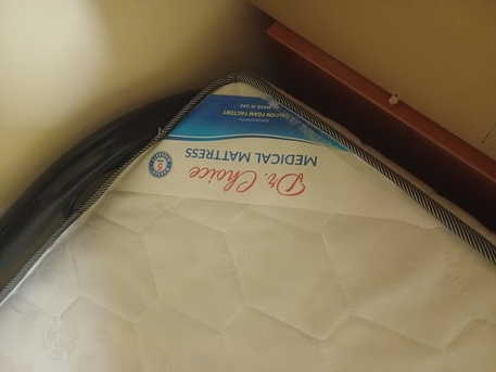 Manama, Furniture, BHD 12,  BED WITH MEDICATED MATTRESS WITH FREE DELIVERY