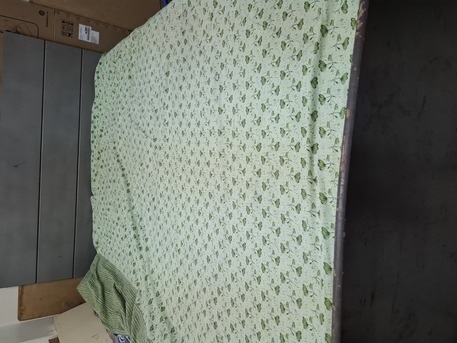 Al Rawdah, Furniture, SAR 190,  Urgent Sale Sofa Set With Pillows And Sofa Cover 7 Seater- Queen Bed With Mattress