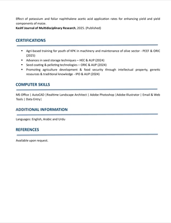 Riyadh, Job Seekers, Landscape Engineer