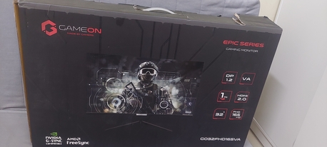 Al Adama, Electronics, SAR 350,  GAMEON GO32FHD165VA 32" FHD, 165Hz, 1ms Flat Gaming Monitor