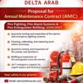 AMC - Annual Maintenance Contract For Fire Fighting, Fire Alarm & Fire Extinguisher Refill