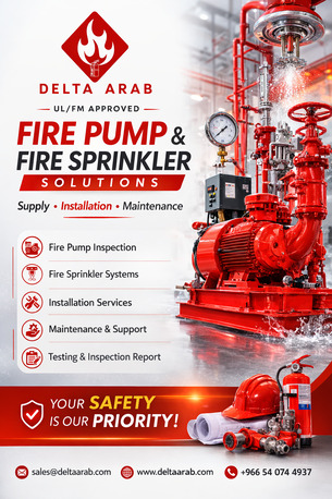 Dammam, Technical, Fire Pump & Fire Sprinkler Installation And Maintenance Services In Dammam & Riyadh.
