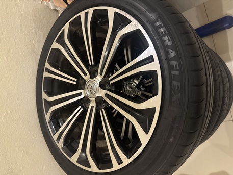 Jeddah, Auto Parts, SAR 1500,  Toyota Corolla 17&rdquo; Alloy Wheels & Tires