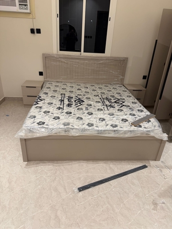 Jeddah, Furniture, SAR 4,  New Best Quality Double Bed With Mattress Available