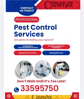 Manama, Pest Control, Pest Control Services