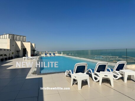 Mahboula, Apartments/Houses, KWD 550/month,  Furnished,  2 BR,  SEA VIEW FURNISHED TWO BEDROOM APARTMENT FOR RENT IN MAHBOULA