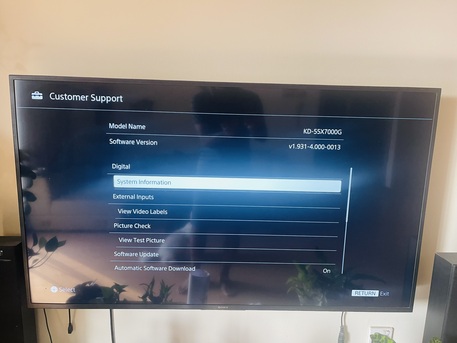 Manama, Electronics, BHD 130,  For Sale: Sony 55&Prime; 4K UHD Smart TV KD‑55X7000G + FREE MX Home Theatre!