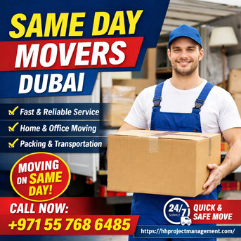 Dubai, Labor/Moving, Same Day Moving Dubai
