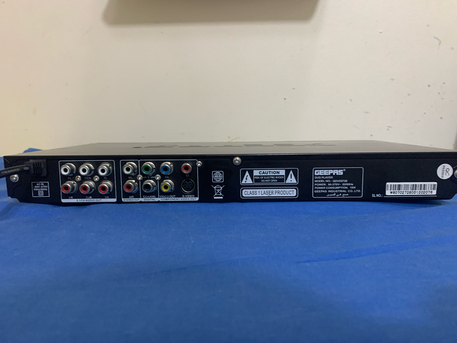 Jubail, Electronics, SAR 120,  Geepas DVD Player