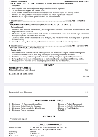 Khobar, Job Seekers, Sales Professional And Business Development Professional