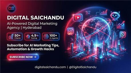 Hyderabad, Marketing, Digital Saichandu - AI Digital Marketing Agency