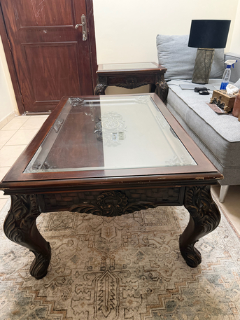 Al Thuqbah, Furniture, SAR 350,  Coffee Table Set - Excellent Condition