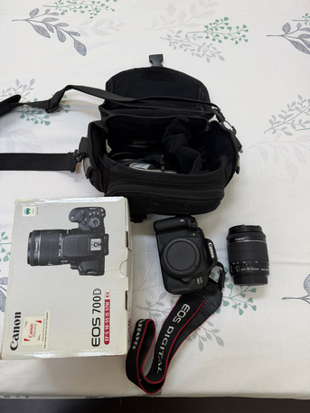 Al Thuqbah, Electronics, SAR 1500,  Canon EOS 700D DSLR Camera With 18-55mm DC III Lens - Excellent Condition