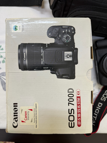 Al Thuqbah, Electronics, SAR 1500,  Canon EOS 700D DSLR Camera With 18-55mm DC III Lens - Excellent Condition