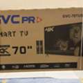 SAR 1200,  Unwanted Gift. Brand New GVC Smart TV - 70"