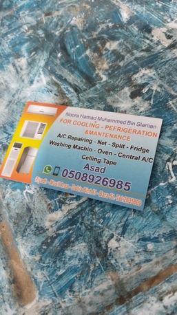 Riyadh, Air Conditioning, Assalam O Alaikum I Am Tahir I Am Ac Technician Service Washing Machine Freezer Repair
