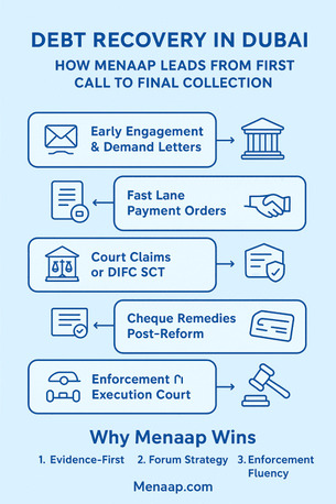 Dubai, Legal, Debt Recovery Service UAE | Commercial Debt Collection &ndash; MENAAP