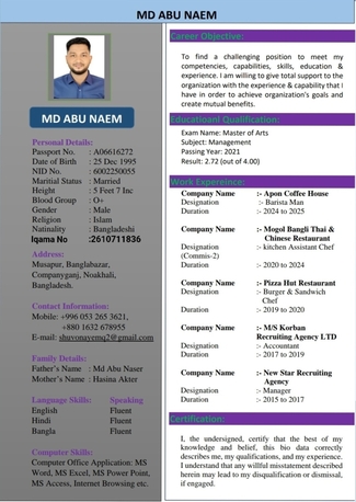 Riyadh, Job Seekers, Cleaner, Tea Boy, Accountant, Store Keeper, Wearhouse, Supervisor,Barista.