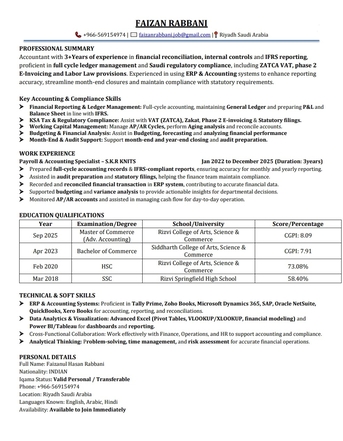 Tabuk City (PH), Job Seekers, Accountant Assistant