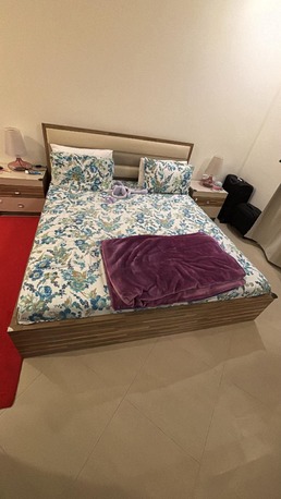 Al Rawabi, Furniture, SAR 1300,  Home Box Bed Set 180cmX200cm, Side Tables, Wardrobe And IKEA Mattress