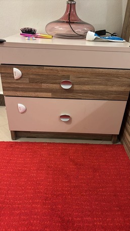 Al Rawabi, Furniture, SAR 1300,  Home Box Bed Set 180cmX200cm, Side Tables, Wardrobe And IKEA Mattress