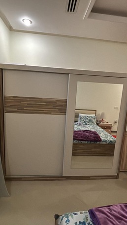 Al Rawabi, Furniture, SAR 1300,  Home Box Bed Set 180cmX200cm, Side Tables, Wardrobe And IKEA Mattress