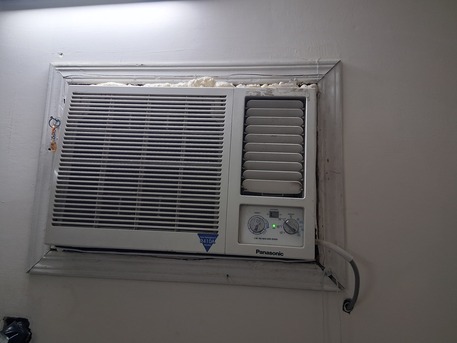 Jeddah, Air Conditioners, SAR 500,  Panasonic Windows AC Good Condition Want To Sale Near Manual Herra Street Jeddah.