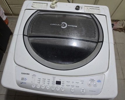 Al Muntazah Al Janoubi, Appliances, SAR 400,  Toshiba 6.5 KG Top Load Washing Machine