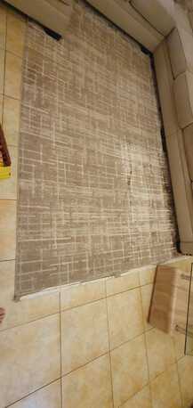 Riyadh, Furniture, SAR 200,  BAIGE CARPET & CURTAIN FOR SALE! White Curtain For Sale,