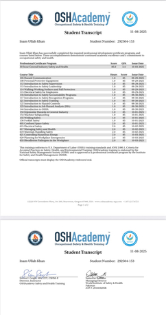 Jeddah, Job Seekers, Safety Officer