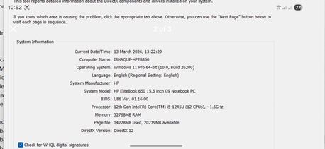 Jeddah, Computers, SAR 1600,  HP Elitebook 650, 32GB RAM, 512GB SSD, Core I5, 12th Gen