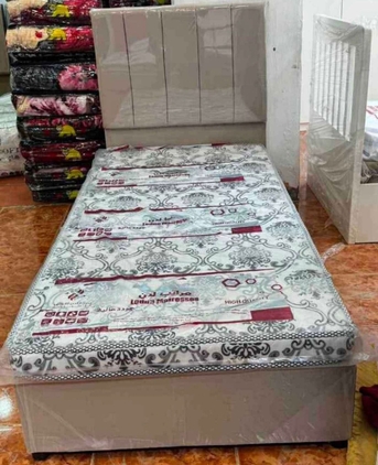 Jeddah, Furniture, SAR 5,  New High Quality Single Bed 🛏️ With Mattress Available