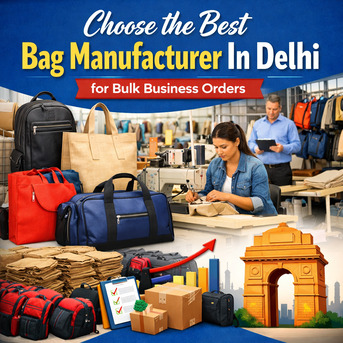 New Delhi, Businesses For Sale, Choose The Best Bag Manufacturer In Delhi For Bulk Business Orders
