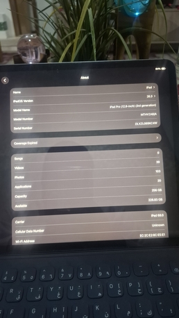 Dammam, Mobile Phones, SAR 1800,  Apple Ipad Pro (2018) 256GB Sim&WiFi