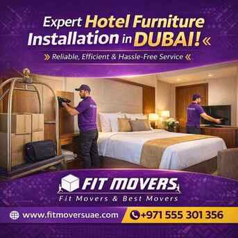 Dubai, Labor/Moving, Hotel Furniture Installation In Dubai