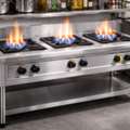 Commercial Diesel Burner Range | Three Burner Heavy Duty Cooking Range &ndash; RM Kitchen Equipm